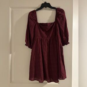 Give A Twirl Linen Skater Dress